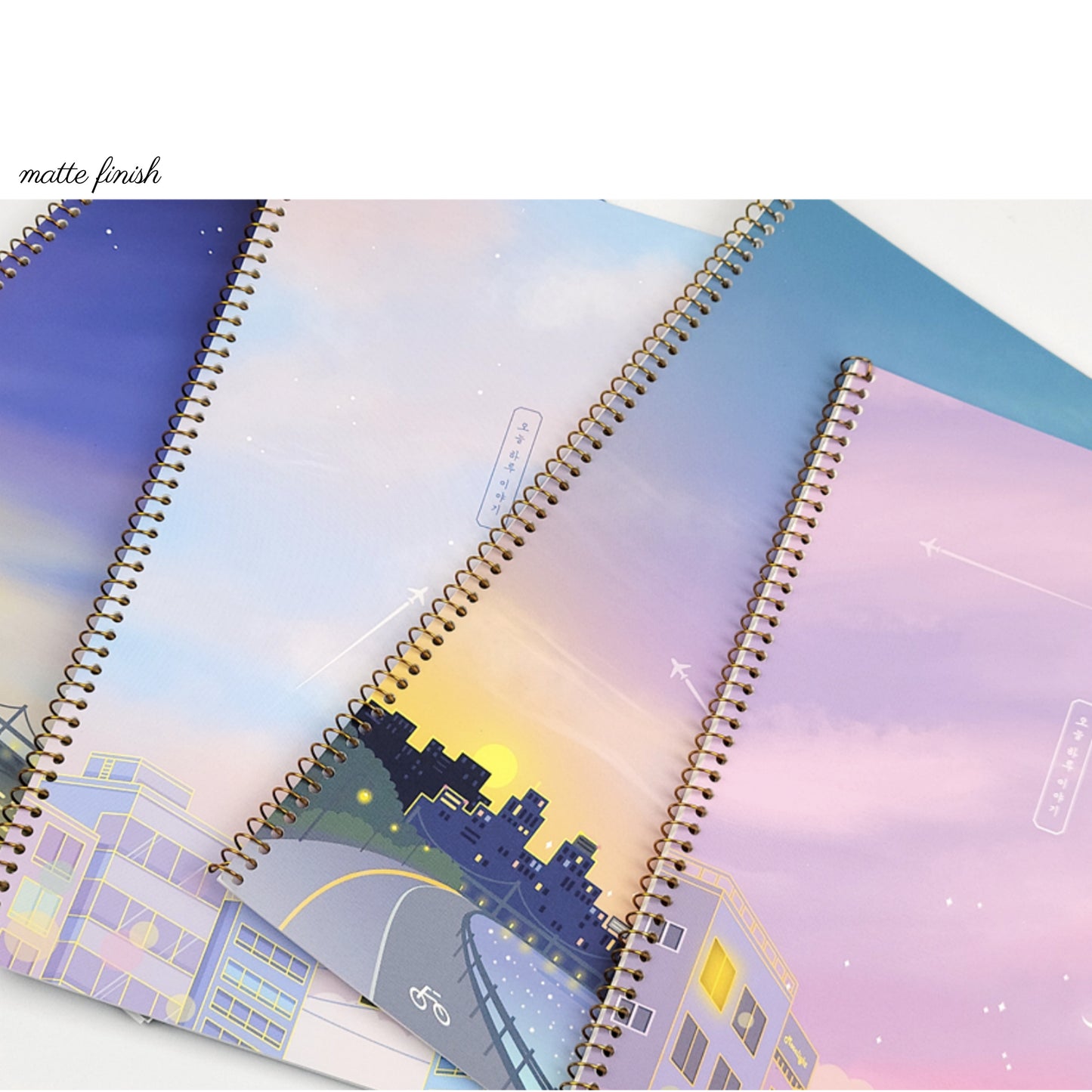 Pastel City Notebook Set 🌈